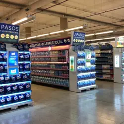 Exhibidores comerciales de alto impacto visual fabricados a medida para retail y franquicias en Chiapas